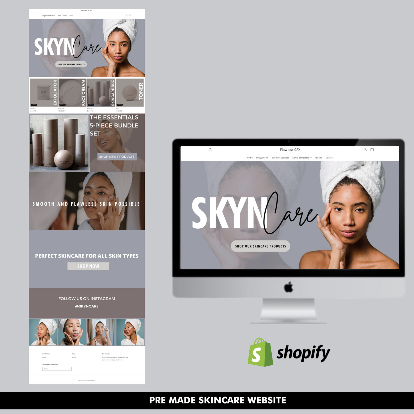 Shopify Homepage Revamp